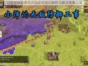 三国志14黑屏无法启动无响应解析与解决策略分享