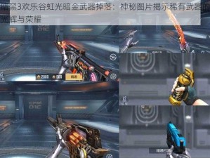 暗黑3欢乐谷虹光暗金武器掉落：神秘图片揭示稀有武器的光辉与荣耀