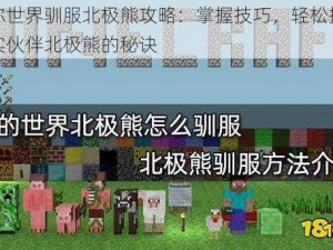 迷你世界驯服北极熊攻略：掌握技巧，轻松拥有忠实伙伴北极熊的秘诀