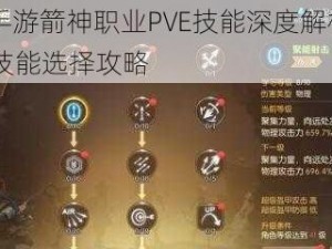 龙之谷2手游箭神职业PVE技能深度解析与推荐：箭神PVE技能选择攻略