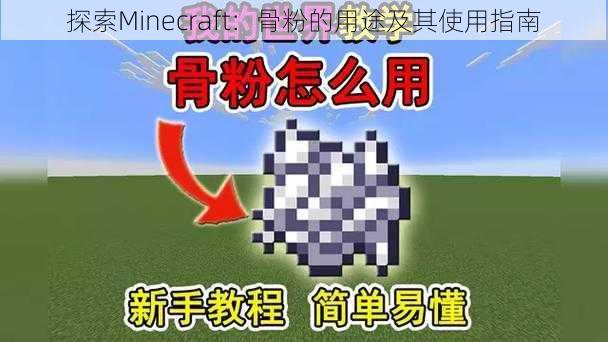 探索Minecraft：骨粉的用途及其使用指南