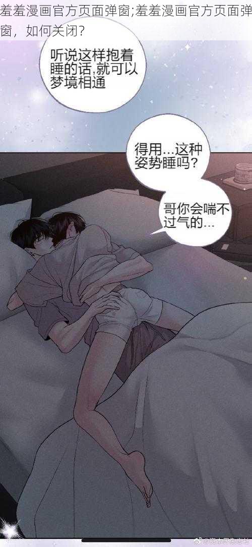 羞羞漫画官方页面弹窗;羞羞漫画官方页面弹窗，如何关闭？