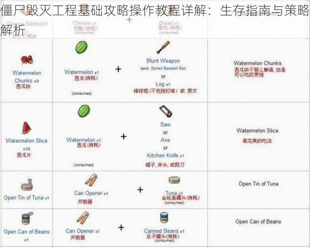 僵尸毁灭工程基础攻略操作教程详解：生存指南与策略解析