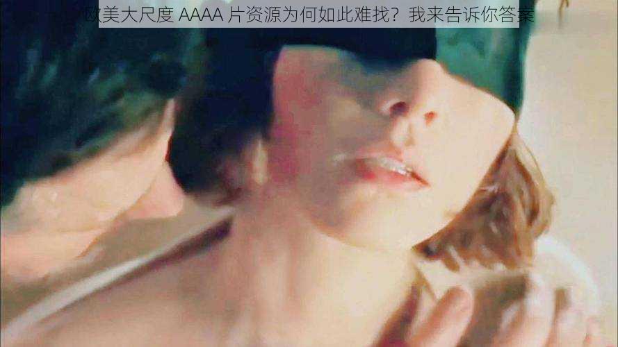 欧美大尺度 AAAA 片资源为何如此难找？我来告诉你答案